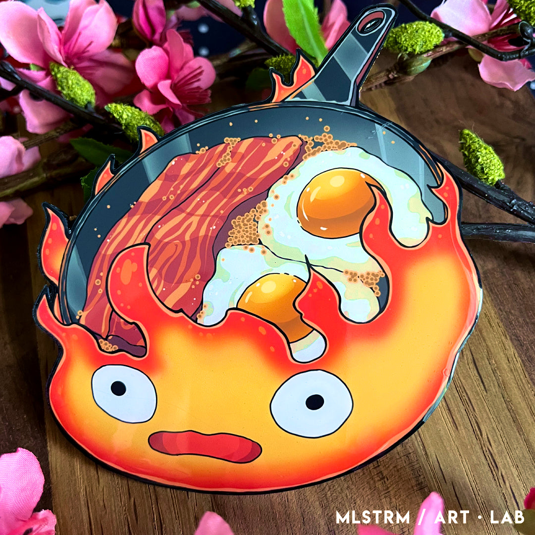 May All Your Bacon Burn Coaster – MLSTRM/ ART • LAB