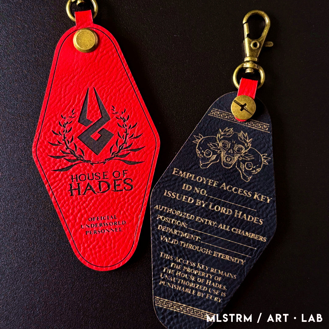 House of Hades Employee Keychain