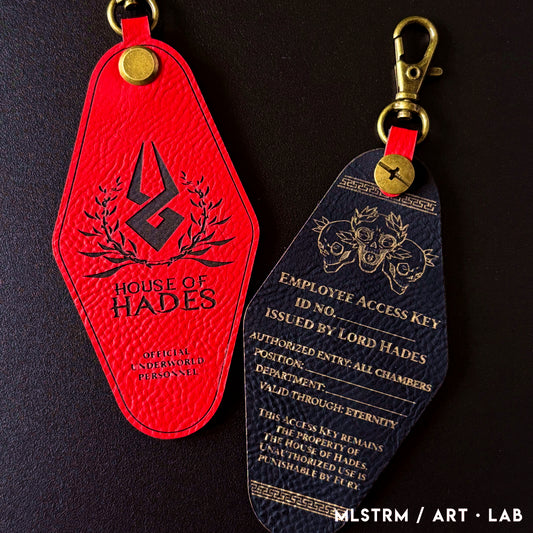 House of Hades Employee Keychain