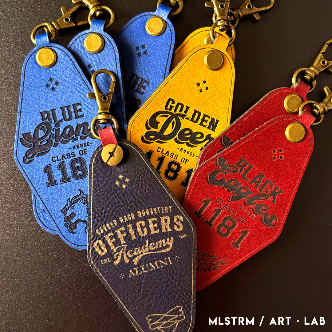 Officers Academy Alumni Dorm Keychain