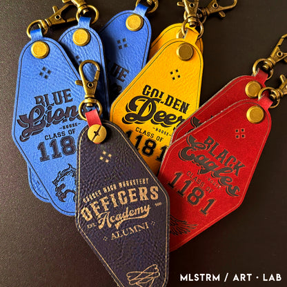 Officers Academy Alumni Dorm Keychain